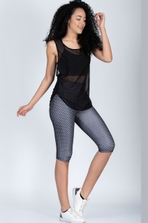 Marka Puantiyeli Kapri Spor Tayt 22609