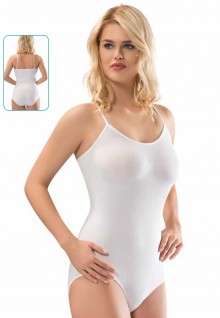 Erdem 616 İnce Askılı Korsajlı Body