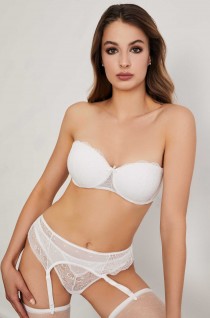 Eros Ersk880 Dream Straplez Double Push-Up Jartiyerli Sütyen Takım
