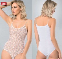 Namaldı 258 Likralı Dantelli Body